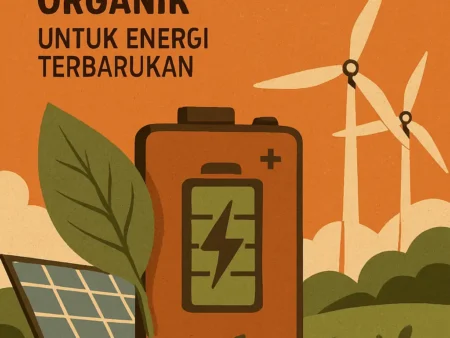 Inovasi Baterai Berbahan Dasar Organik untuk Energi Terbarukan