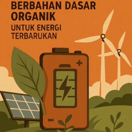 Inovasi Baterai Berbahan Dasar Organik untuk Energi Terbarukan