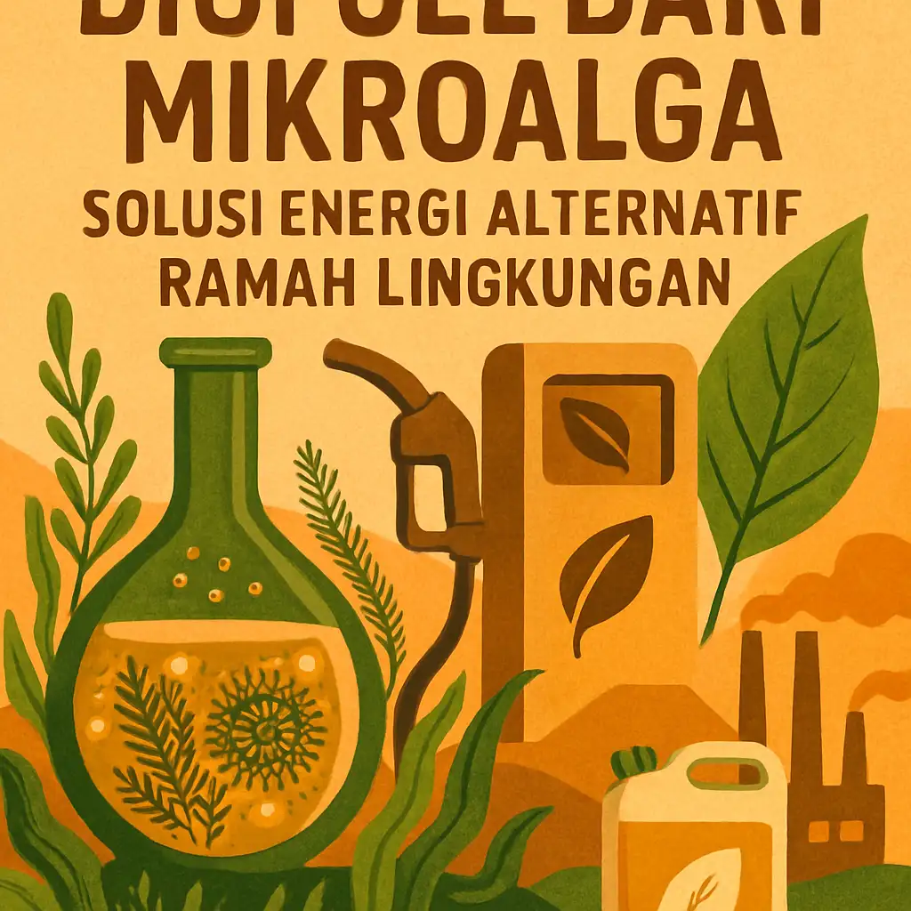 Biofuel dari Mikroalga: Solusi Energi Alternatif Ramah Lingkungan