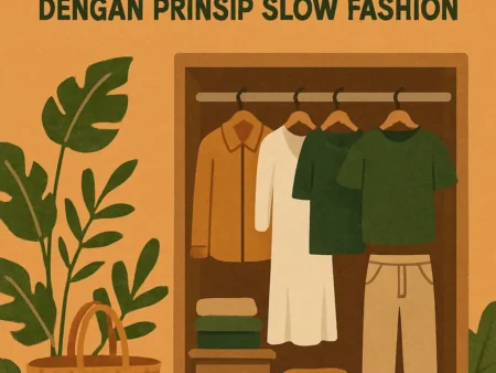 Menyusun Lemari Pakaian yang Ramah Lingkungan dengan Prinsip Slow Fashion