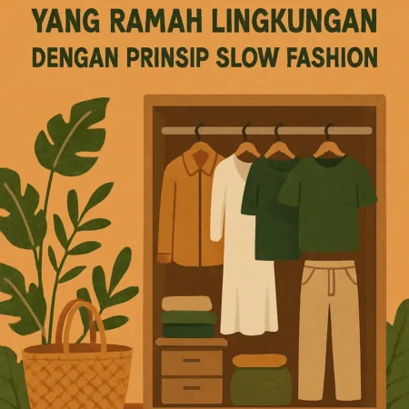 Menyusun Lemari Pakaian yang Ramah Lingkungan dengan Prinsip Slow Fashion