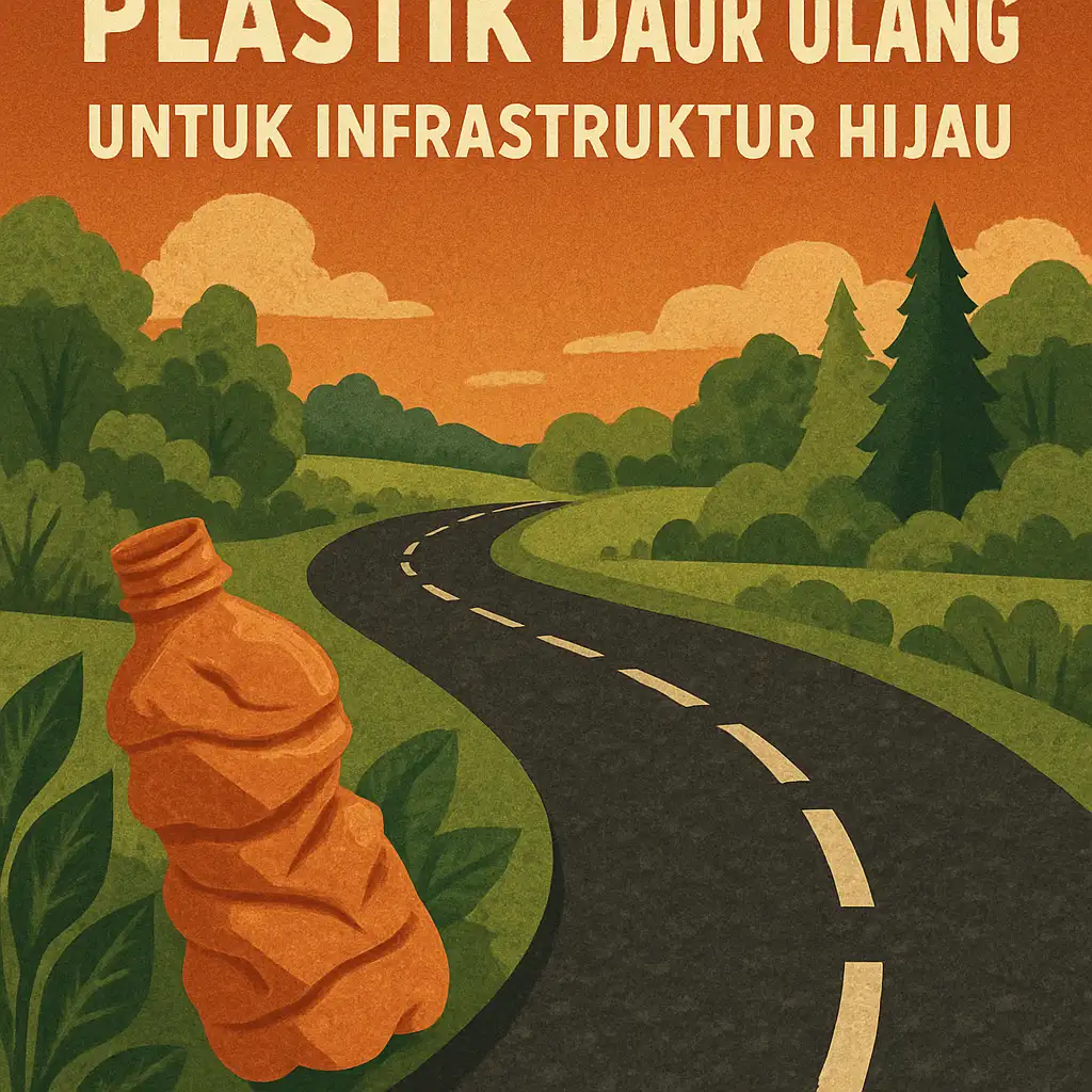 Inovasi Jalan Berbahan Plastik Daur Ulang untuk Infrastruktur Hijau
